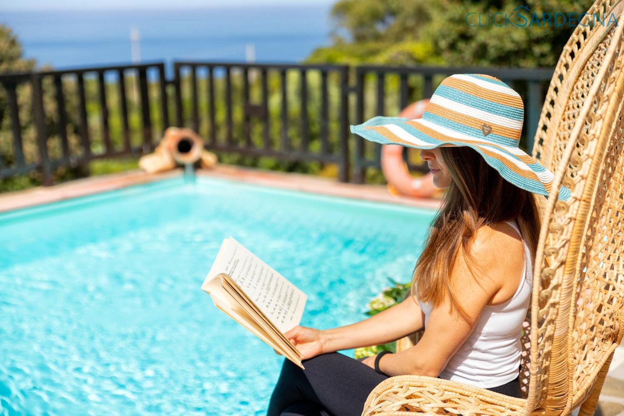 Alghero Villa Barranch With Sea View Swimming Pool For 6 People Exteriör bild