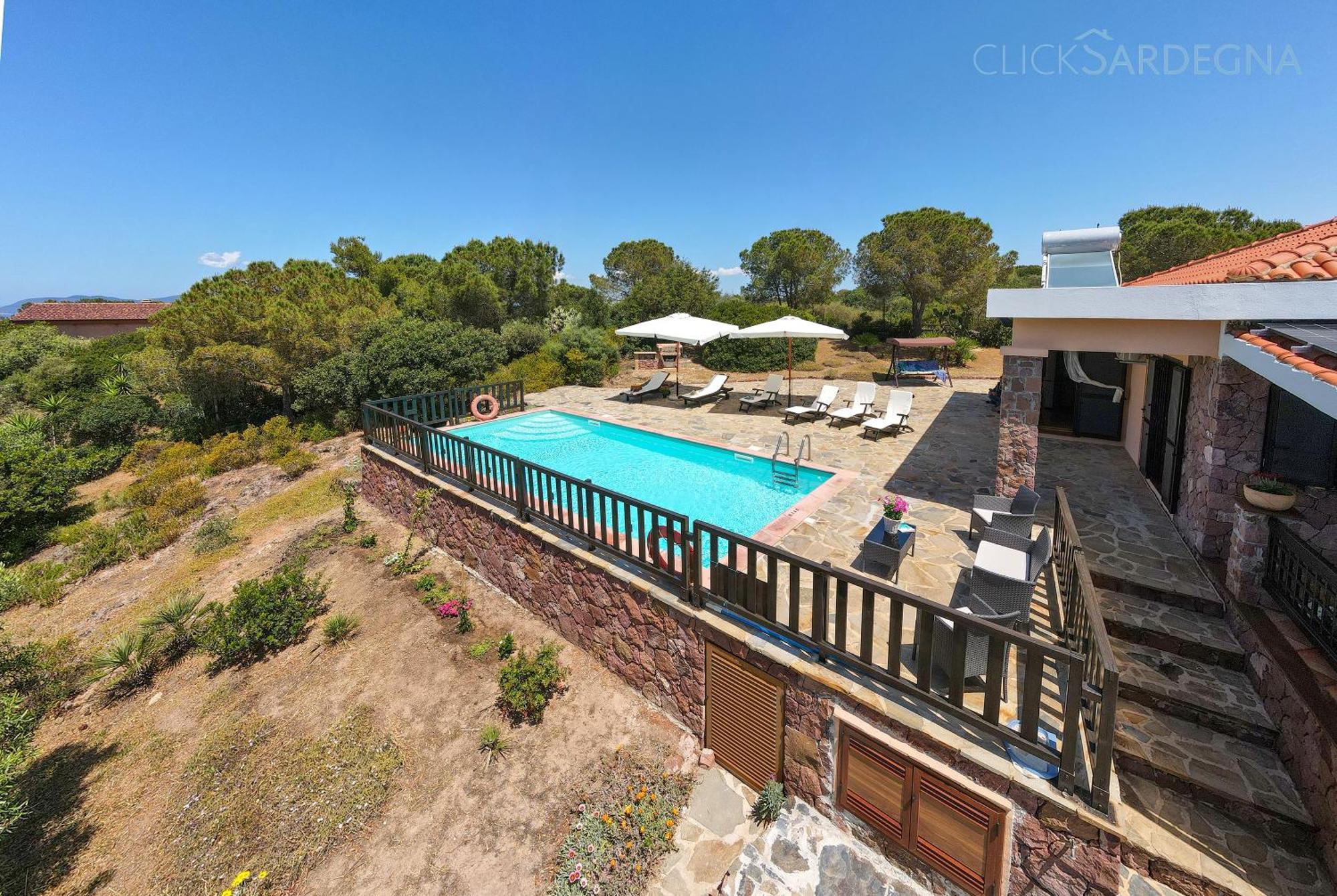 Alghero Villa Barranch With Sea View Swimming Pool For 6 People Exteriör bild